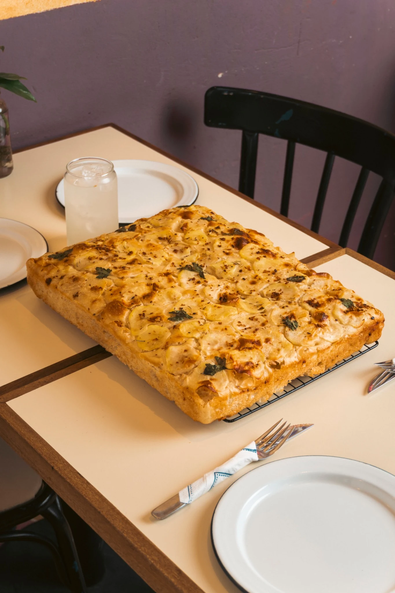 Focaccia de papa